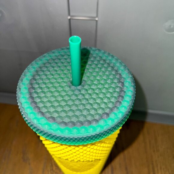 Starbucks Hawaii Exclusive Collection Matte Studded Pineapple Tumbler 24oz - Picture 3 of 7